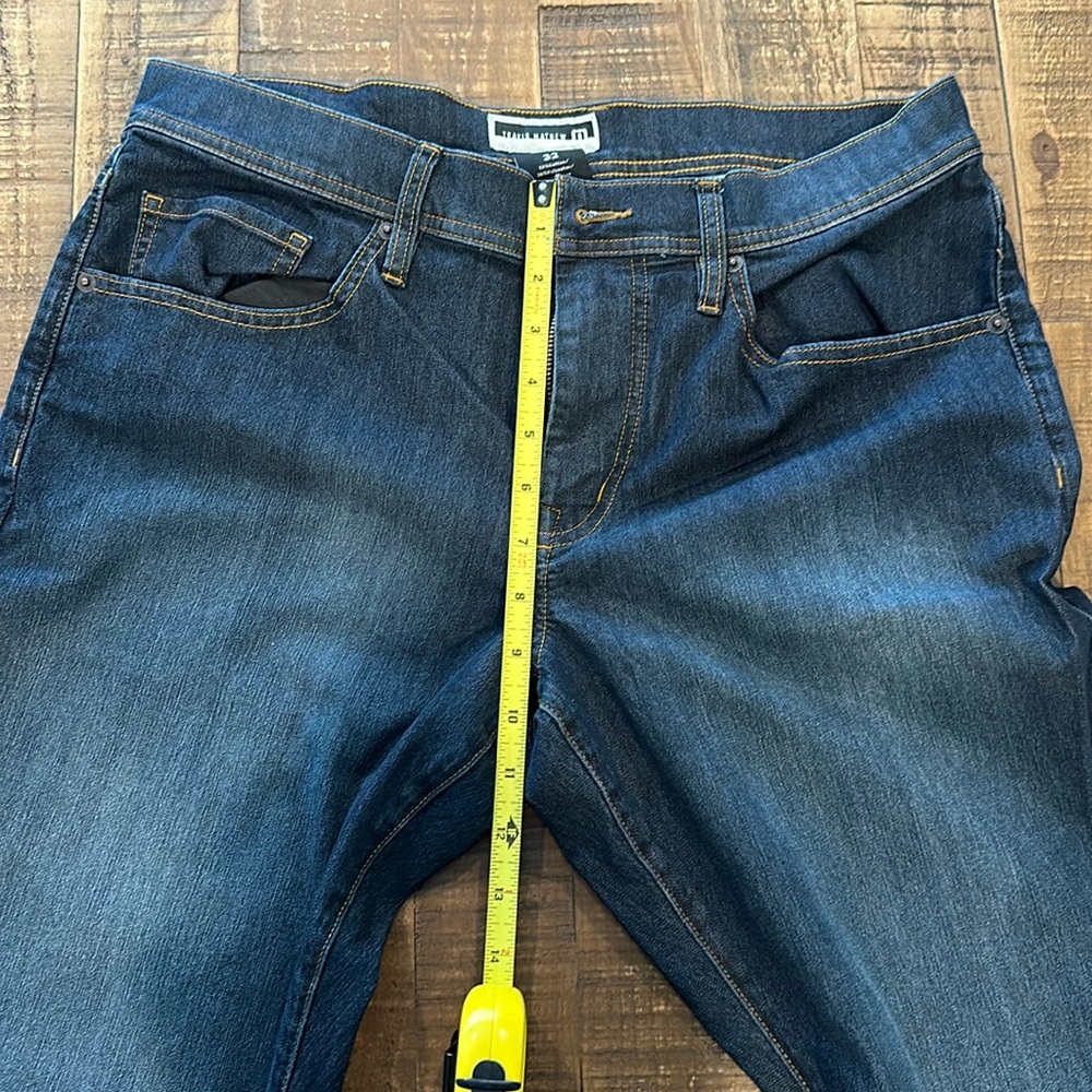 Travis Mathew Men’s Legacy Denim Jeans Indigo Blue 32 New